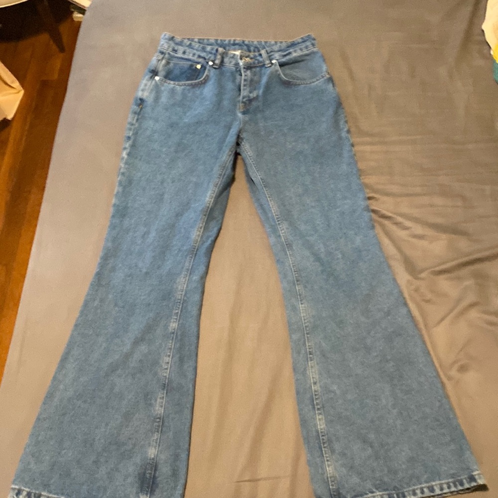 Like New Ragged Priest Boot-Cut Jeans